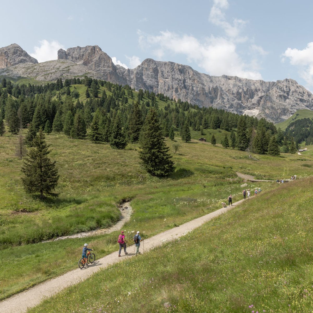 campitello di fassa route