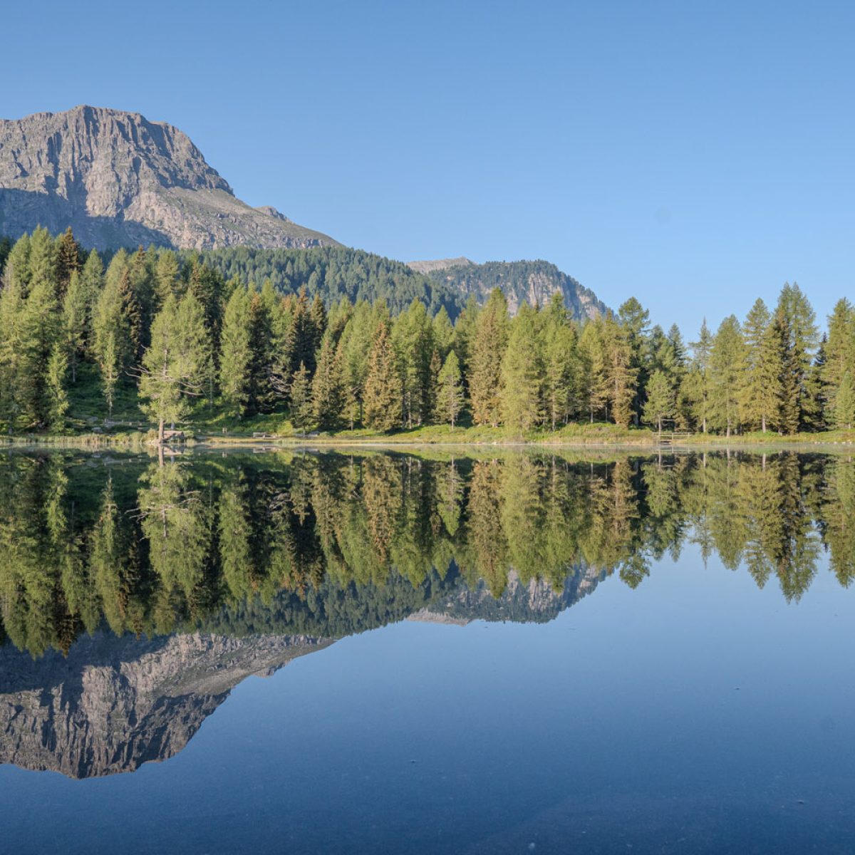 lago di san pellegrino val di fassa