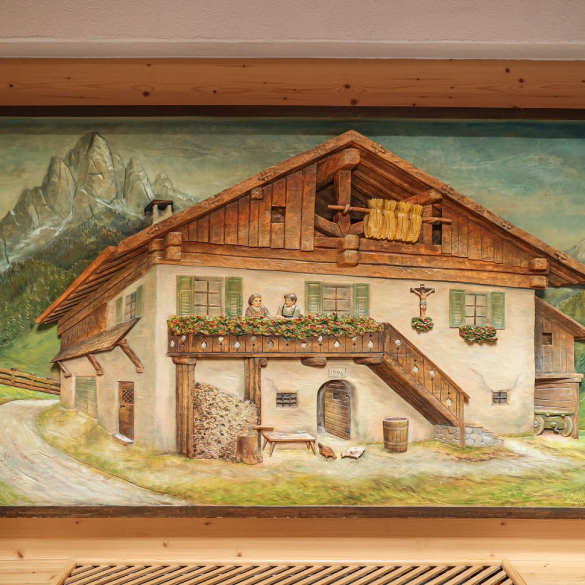 hotel in legno val di fassa